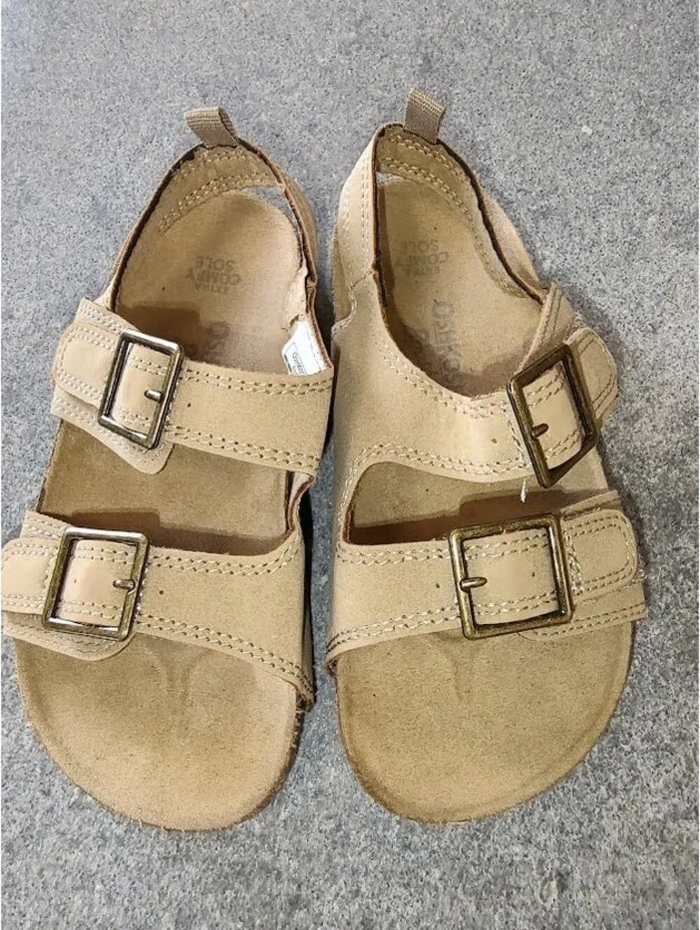 OshKosh B'gosh Toddler Beige Sandals Size 11M